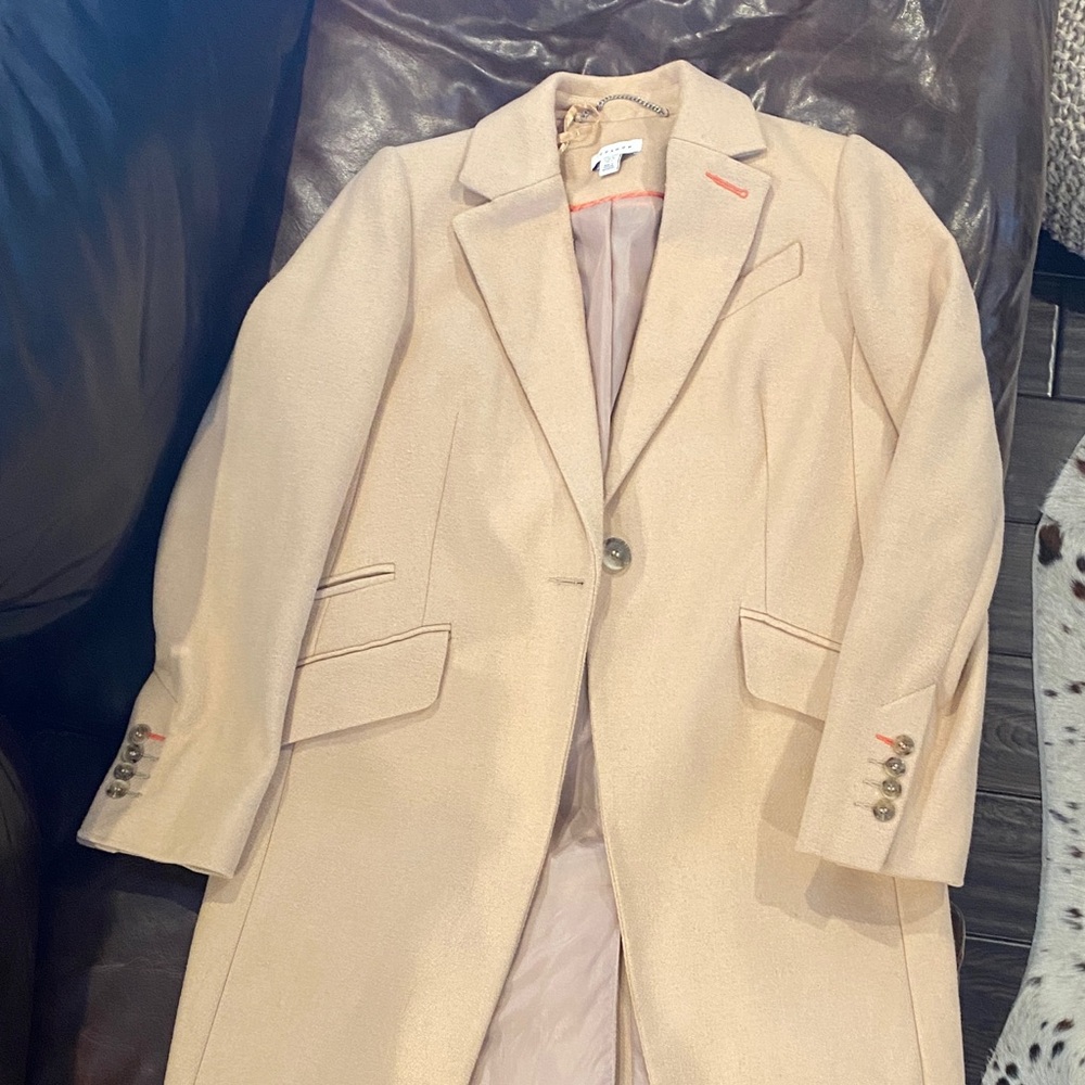 Topshop camel Coat